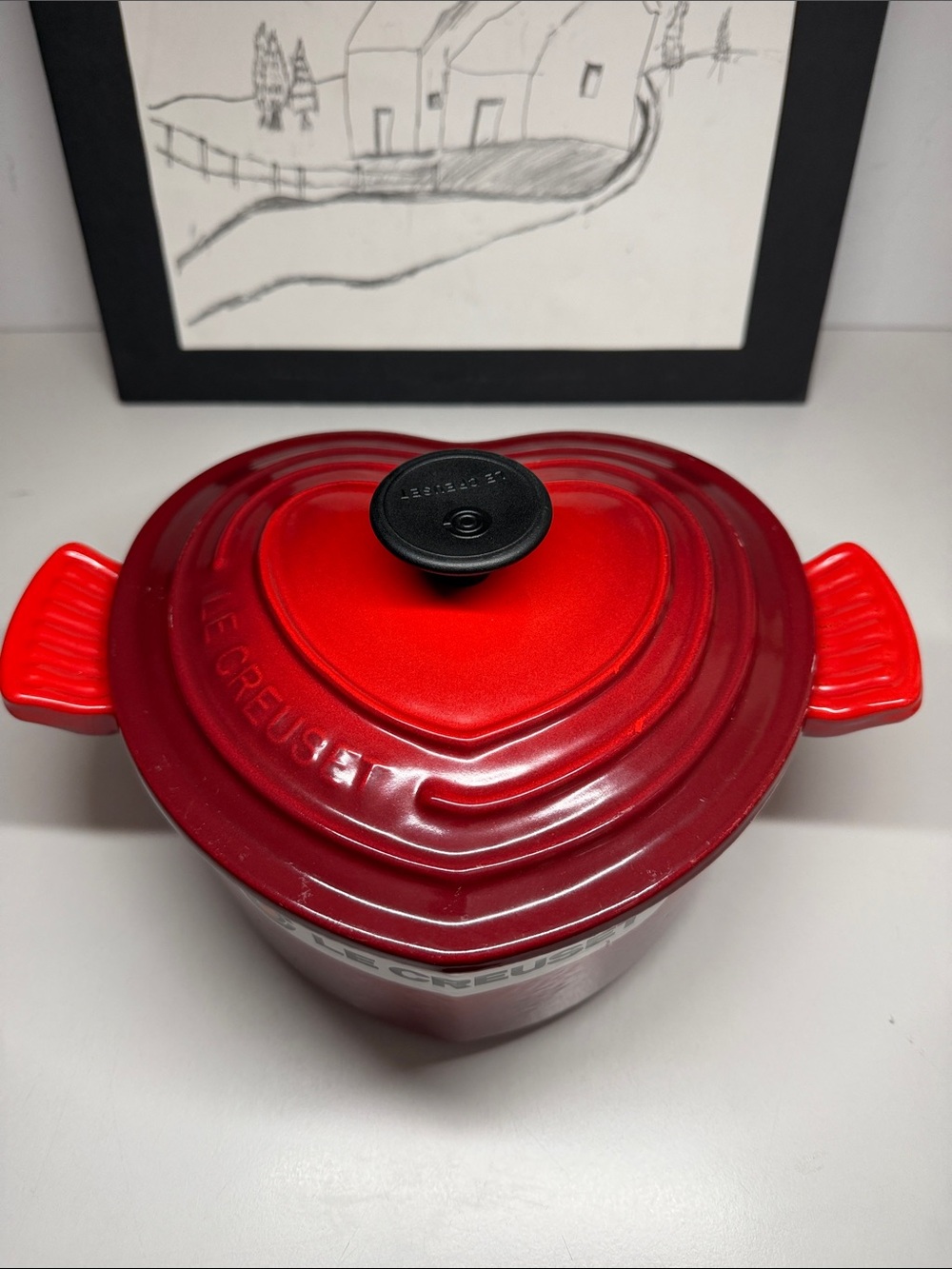Le Creuset Cocotte Heart 20 2 Qt